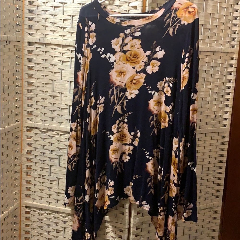 Floral tunic